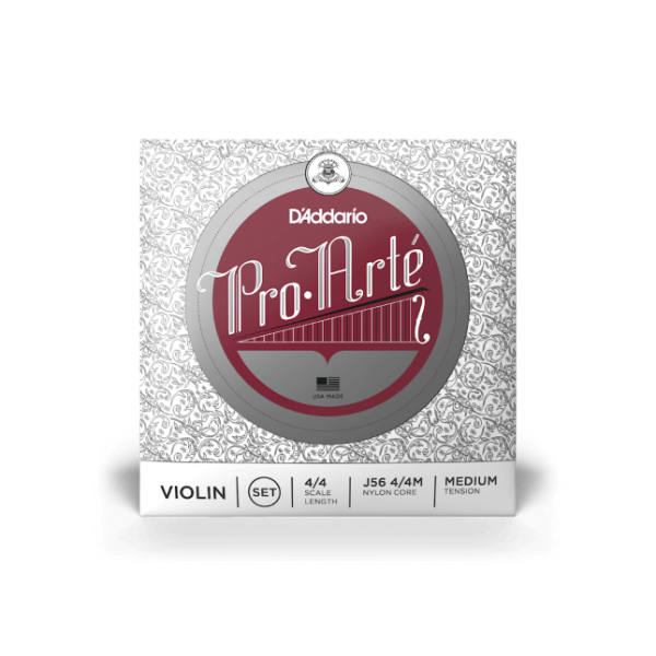 D`Addario - Pro-Arte Violin String Set - 4/4 Scale - Medium Tension